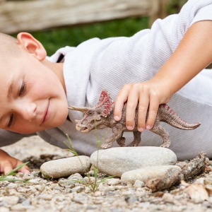 Figurina Dinosaur Triceratops Schleich Detalii realiste, 21 x 5 x 10 cm - Img 2