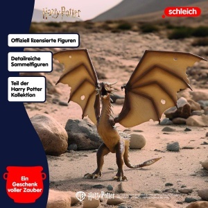 Figurina Dragon Ungar Hornschwanz Schleich 26 x 40 x 20 cm, Detaliu Ridicat - Img 6