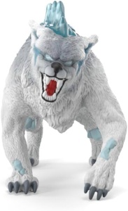Figurina Eisluchs Schleich 70856, 16 x 6 x 9 cm, Gletscherblau si Schneewei - Img 8