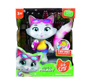 Figurina electronica Milady Smoby 20 cm, muzica si functie de inregistrare, pentru copii - Img 2