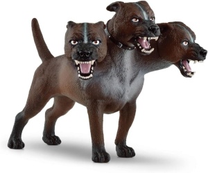 Figurina Harry Potter Schleich Fluffy, 17 x 5 x 13 cm, cu maxilar mobil