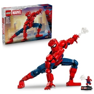 Figurina LEGO Marvel Spider-Man 76346, 36 cm, 813 piese, foarte mobil