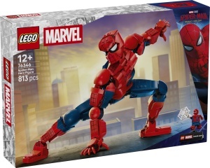 Figurina LEGO Marvel Spider-Man 76346, 36 cm, 813 piese, foarte mobil - Img 11