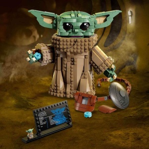 Figurina LEGO Star Wars Grogu 75446, 1200 piese, cu detalii autentice - Img 2