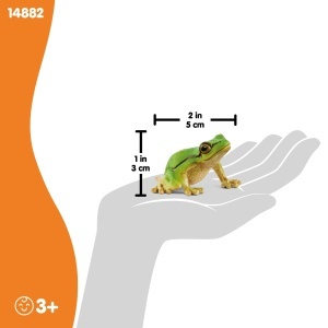 Figurina Miniatura Broasca Europeana schleich 14882, 4 x 5 x 3 cm - Img 5