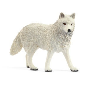 Figurina Polarwolf Schleich WILD Life, 8 x 3 x 6 cm, pentru copii de la 3 ani - Img 1