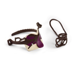 Figurina Pura Raza Espanola Schleich cu Sattel si Zaumzeug, Detaliata, pentru Copii - Img 9