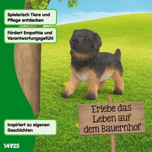 Figurina Schleich Caine Ciobanesc German Pui 5 x 2 x 4 cm - Img 6