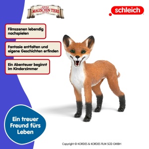 Figurina Schleich Rabbat Fuchs 14908 - Detaliata, Magica, pentru Colectie - Img 4