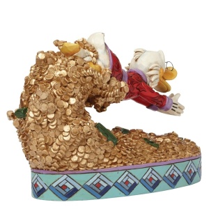 Figurina Scrooge McDuck Disney Traditions 12,5 cm, detalii handpainted - Img 2