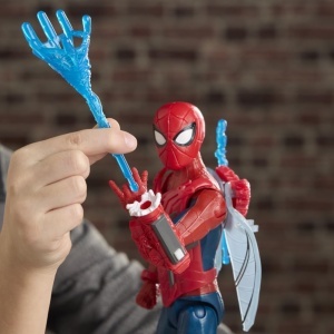 Figurina Spider-Man Titan Serie Hasbro, 29,2 cm, cu accesorii - Img 13