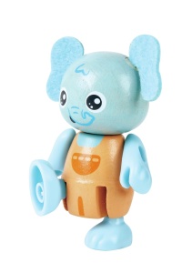 Figurine Hape Green Planet Explorers Elefantenfamilie Set 4 Elefanti Materiale Ecologice - Img 4