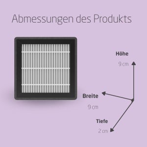 Filtru aer Maxi-Cosi Clean 3-in-1 HEPA 13 eliminare praf si alergeni 9997 usor de inlocuit - Img 6