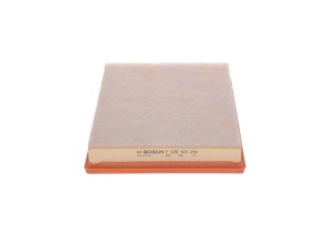 Filtru de aer Bosch S0244 pentru automobile - rezistent la umiditate, dimensiuni 290x258x43 mm