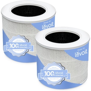 Filtru de aer HEPA Levoit Core 300S, 2 pachete, alb