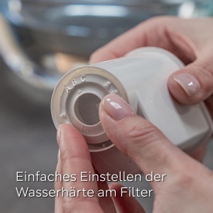 Filtru de apa pentru cafea Siemens BRITA INTENZA TZ70063A, set 6 bucati, reglare duritate apa, protejeaza espressorul - Img 2