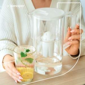 Filtru de apa Wessper AquaClassic, 4 cartuse, compatibil cu BRITA si DAFI - Img 7