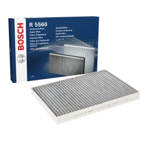 Filtru de habitaclu Bosch R5560 cu carbune activ, dimensiuni 309x220x30.5 mm