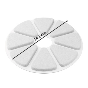 Filtru pentru fantana de apa Philips Pet Series PAW001001 3 bucati alb filtrare multistrat - Img 2