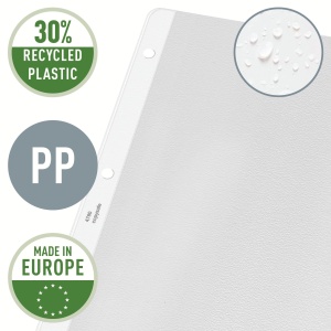 Fisa de prezentare Leitz 47800003, A4, PP, transparent, 100 bucati - Img 3