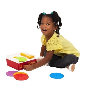 Fisher Price Musicbox Plattenspieler Retro 10 Melodii Jucarie Interactiva - Img 9