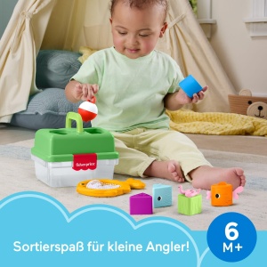 Fisher-Price Set de Joaca Camping-Freunde JLB85 Activitati pentru Bebelusi 6 Luni Sortare si Coordonare - Img 2