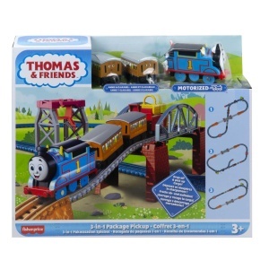 Fisher-Price Thomas HGX64 Set Tren 3-in-1 pentru Copii 3 Ani - Img 7