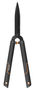 Fiskars SingleStep Trimmer de gard viu, cu margine zimtata, lame din otel de inalta calitate, lungime 60 cm, negru mat, HS22, 1001433 - Img 1