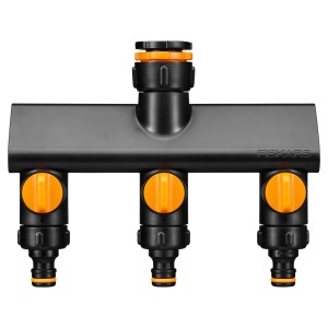 Fiskars Ventil 3 Cai 1070578 OnOff Compatibil Universal NegruPortocaliu