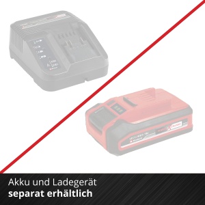 Foarfeca cu acumulator Einhell GC-LC 18/20 Li T-Solo Power X-Change (Li-Ion, 18 V, lungime bara 20 cm, cap motor cu inclinare de 30deg, tija de extensie, angrenaj metalic, fara baterie si incarcator) - Img 5