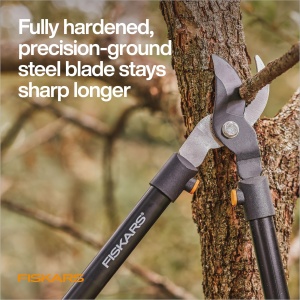 Foarfeca de gradina Fiskars 71,1 cm, lama din otel, pentru ramuri de pana la 3,8 cm - Img 3