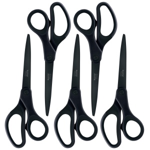 Foarfeca Leitz Titan Anti-Haft, 5 bucati, din otel inoxidabil, 20,5 cm, negru - Img 1