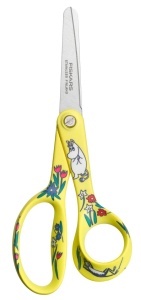 Foarfeca pentru copii Fiskars X Moomin, 13 cm, din otel inoxidabil, design Snorkfraulein - Img 7