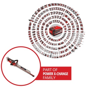Foarfeca pentru gard viu Einhell GP-CH 1861 Li BL-Solo 18V Motor brushless 61 cm - Img 2