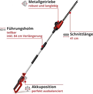 Foarfeca telescopica Einhell GC-HH 1845 Li T-Solo Power X-Change fara acumulator - Img 3