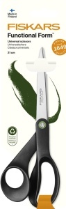 Foarfeca universala Fiskars ReNew, 21 cm, neagra, din otel reciclat - Img 7