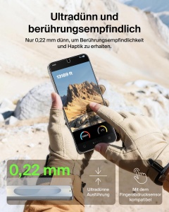 Folie de protectie Belkin Titan EcoGuard pentru Samsung Galaxy S26, anti-reflex, ultra subtire - Img 11
