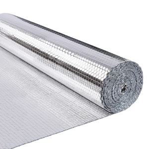 Folie izolatoare VOUNOT 20m x 122cm x 3.2mm, aluminiu, rezistenta la apa