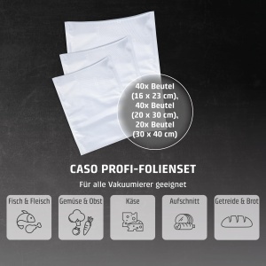 Folie vacuum CASO Profi Set 5 BPA-Free 150um pentru Sous Vide si congelare - Img 4
