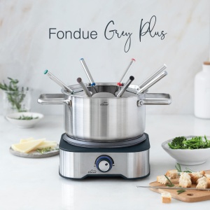 Fondue electric Lacor 69399 1500 W otel inoxidabil 12 L 8 furculite incluse - Img 5