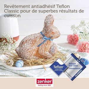 Forma de copt 3D pentru Paste Zenker 9917550, otel inoxidabil, 21,5 x 19 x 6 cm - Img 6