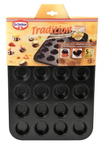 Forma pentru mini briose Dr Oetker Muffinform 24-er antiaderenta diametru 3 cm - Img 3