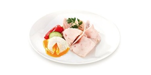 Forma pentru preparat sunca Tescoma cu termometru, din plastic rezistent, 12 portie - Img 4