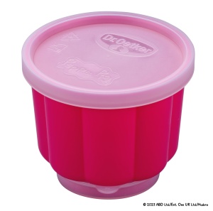 Forme pentru Pudding Dr. Oetker cu 2 Capace, 6 Bucati, Roz - Img 2