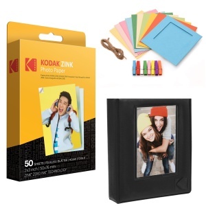 Fotopapier Kodak 5,1 x 7,6 cm Premium, 50 Blatt, rezistent la apa si zgarieturi