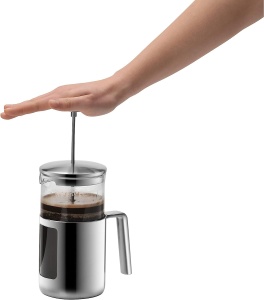 French Press WMF Kult 1L Cromargan pentru 6 cesti sticla rezistenta la caldura - Img 7