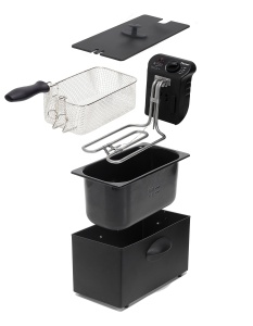 Friteuza Bestron AF357B 35L 2000W Negru Tehnologie Cool Zone - Img 3