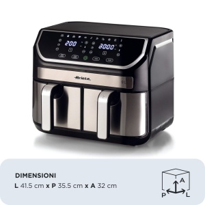 Friteuza cu aer cald Ariete 4625, 9L, 2100W, 11 programe - Img 2