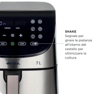 Friteuza cu aer cald Ariete 4628 Digitala 7L 12 Programe - Img 3