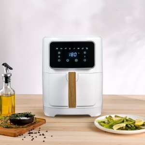 Friteuza cu aer cald Bergner Naturally, 6.9L, 1800W, 8 programe, acoperire ceramica - Img 9